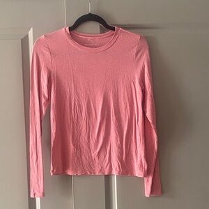 American Eagle Outfitters Soft & Sexy Pink Long Sleeve Tee